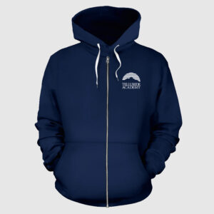 Navy Blue Telluride Academy Zip Up Hoodie